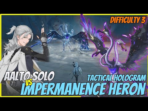 AALTO SOLO VS HOLOGRAM HERON! DIFFICULTY 3 | WUTHERING WAVES