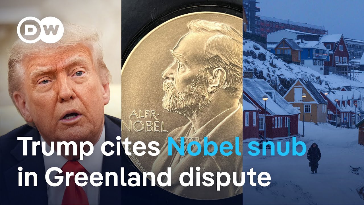 US President Trump says the world is not secure unless US will get control over Greenland | DW News