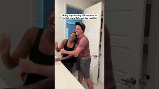 My wife’s reaction 🤣 #couple #husbandwife #comedy My wife’s reaction 🤣 #couple #husbandwife #comedy