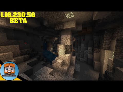New Cave Generation! | Minecraft Bedrock 1.16.230.56 Beta