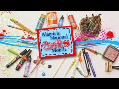 Welcome To National Craft Month And CraftTestDummies