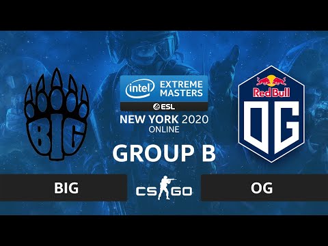 CS:GO - OG vs. BIG [Dust2] Map 2 - IEM New York 2020 - Group B - EU