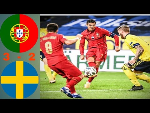 PORTUGAL vs SWEDEN 3-2 all Goals & highlight full HD
