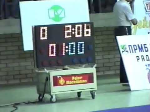 68 kg.Zima Vladimir (RUS) vs Krasimir Belev (BUL) Intern. tournament,, Macedonian Pearl,, 1994