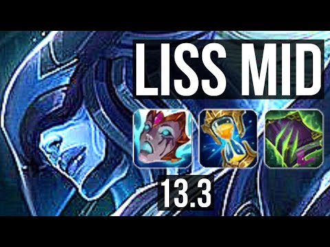 LISSANDRA vs LUX (MID) | 4/2/15, 700+ games, 900K mastery | KR Master | 13.3