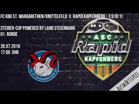 FC KBG St. Margarethen/Knittelfeld : Rapid Kapfenberg - 1:3 (0:1)