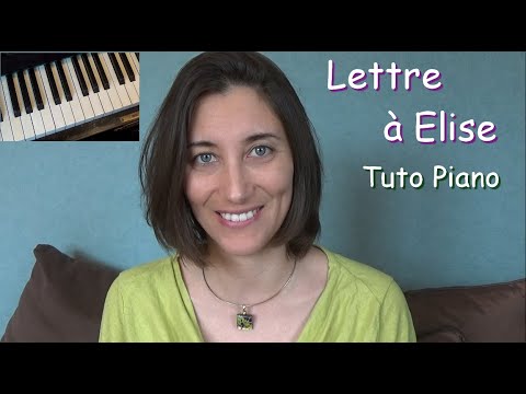[TUTO PIANO]  Lettre à Elise de Beethoven (niveau 3)