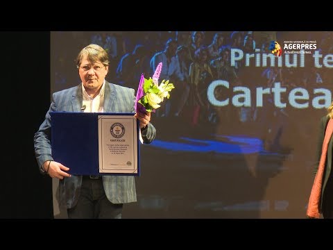 Teatrul Excelsior a intrat în Cartea Recordurilor pentru cea mai mare gradenă rotativă