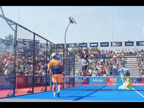 Vamos Pádel. Ale Galán y Mati Díaz contra Juani Mieres y Miguel Lamperti