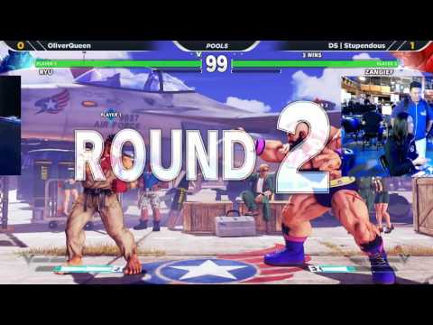 WNF 4.1 SFV - OliverQueen (Ryu) vs DS | Stupendous (Zangief)