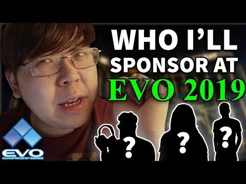 WHO ARE THE PLAYERS I AM SPONSORING FOR EVO2019
