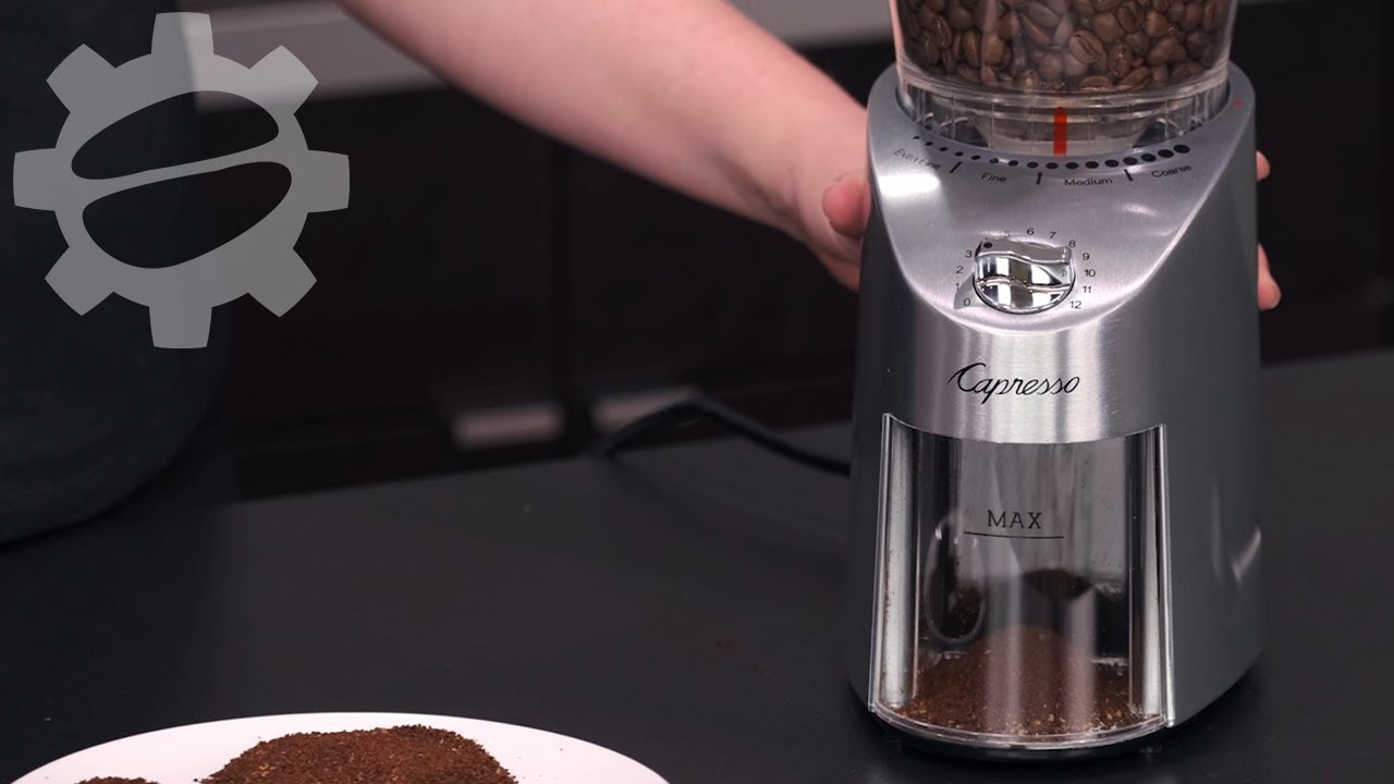 Capresso Infinity Plus Coffee Grinder | Seattle Coffee Gear