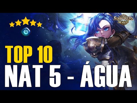 TOP 10 Melhores Nat 5 de Água | Summoners War