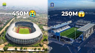 Download lagu STADION GBLA TERBARU | PERBANDINGAN STADION GBLA DENGAN BG STADIUM mp3