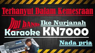 Download lagu TERHANYUT DALAM KEMESRAAN -  IKE NURJANAH [[ KARAOKE KN7000 ]] NADA PRIA II DUT BAND mp3