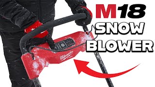 Milwaukee Finally Announces New M18 Snow Blower