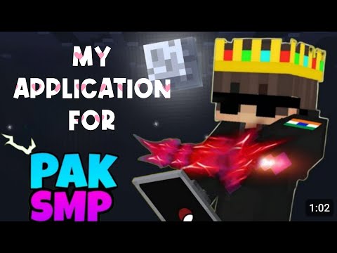 "Join My Intense Application for Pak Smp S-5 @XeFurious 🔥" #trending #minecraft #_viral