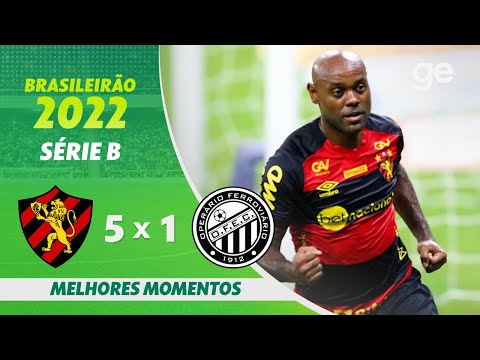 Gols e lances de Sport x Operário