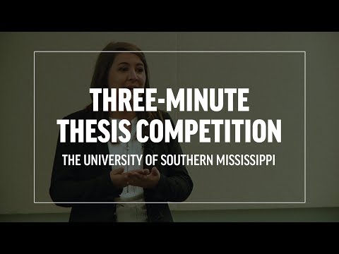 USM Three-Minute Thesis Competition 2018