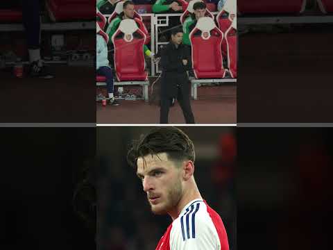 BENCH CAM: ARTETA REACTS TO RICE'S INCREDIBLE FREE-KICKS VERSUS REAL MADRID 😍