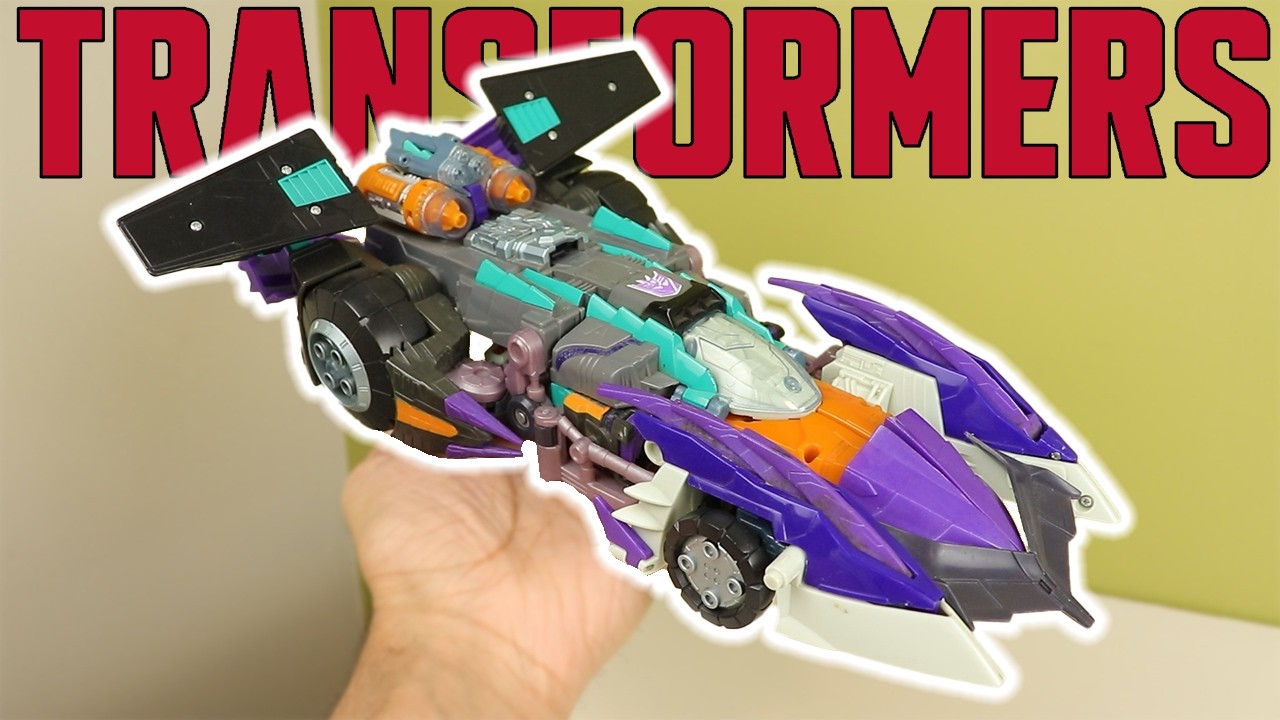 That Time Megatron Turned Into The Batmobile | #transformers Cybertron Leader Class Megatron