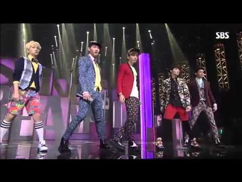 130406 Shinee-Dream Girl @ Kpop Countdown Inkigayo 