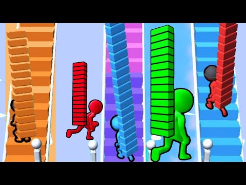 Bridge Race - All Levels GameplayAndroid,ios - 01