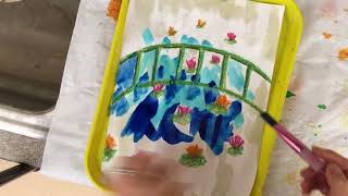 Monet Bridge Lesson video 2of 2