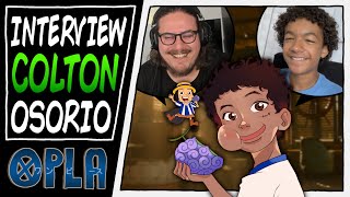 He ate a REAL Devil Fruit! Colton Osorio Kid Luffy Interview - ONE PIECE Live Action