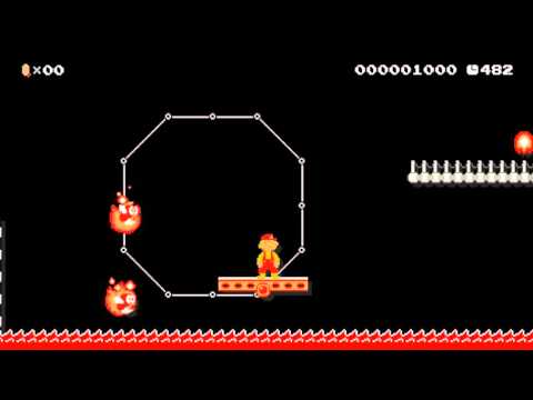 Super Mario Maker - A Castle Stage