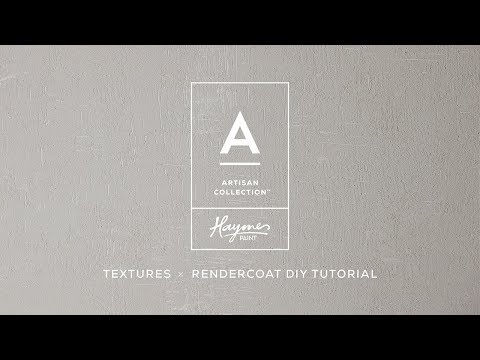 How to Apply Rendercoat Paint in Natural Lime