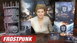 FROSTPUNK - Detailed Unboxing ( On Table: High Quality 4K )