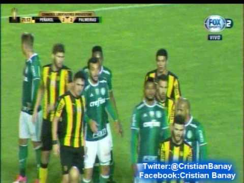 Peñarol 2 Palmeiras 3 (Relato Carlos Muñoz)  Copa Libertadores 2017