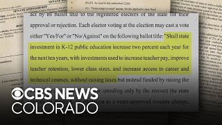 Colorado TABOR refund proposal sparks debate over potentially deceptive ballot wording