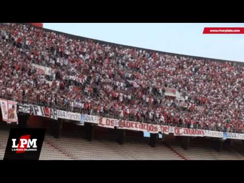 "Yo soy de River porque el mundo me hizo así - vs. San Lorenzo - Torneo Final 2014" Barra: Los Borrachos del Tablón &bull; Club: River Plate &bull; País: Argentina