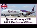 Qatar Airways UK 2017 Exclusive Offers