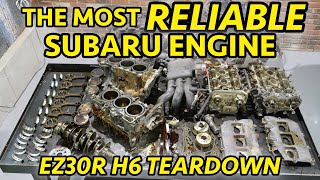 SALTY 200K Subaru Outback EZ30R 3.0 H6 Engine Teardown. The Hardest teardown OF THE YEAR (so far)