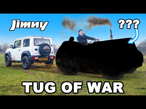 Suzuki Jimny vs... WTF 🤯?!: TUG-OF-WAR