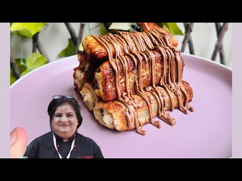 Rolled Up French Toasts | Chocolate French Toasts | Cook with Zobia