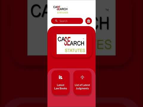 CaseSearch Statutes