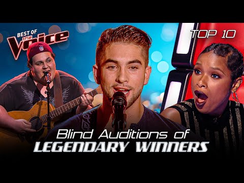 Legendary The Voice WINNERS’ Blind Auditions 🏆 | Top 10
