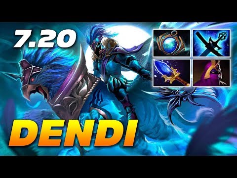 Dendi Skywrath Mage | DOTA 2 NEW PATCH 7.20
