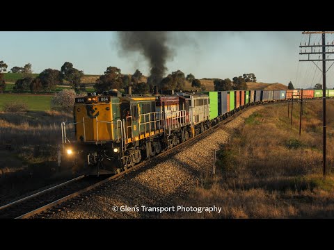 Qube’s Harefield Shuttle with ALCO’s 864, 4814 and 4497