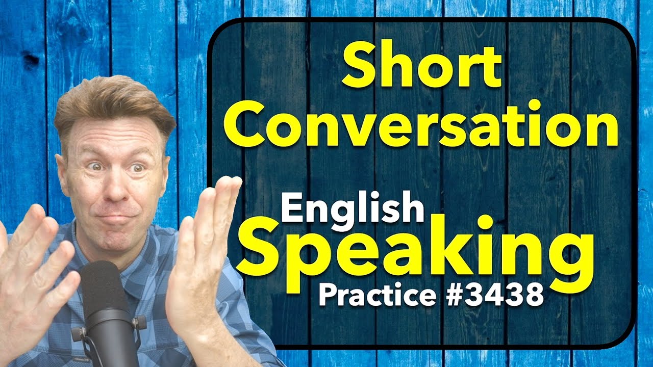 English CONVERSATION + ROLE PLAY speaking practice