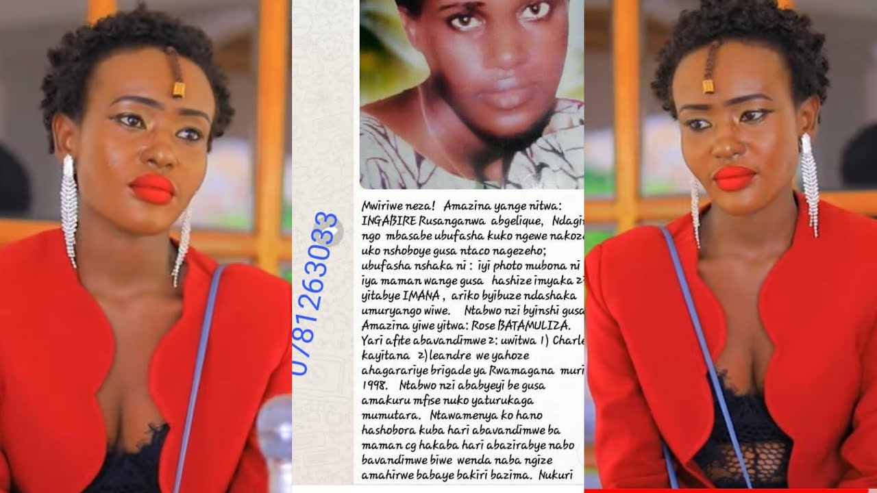 Papa agiye gupfa ntazi Mama:Umukobwa mwiza ararangisha nyina maze imyaka24 mushaka|biteye agahinda