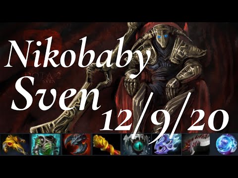 Nikobaby Sven vs Drow Ranger - 96mins! both well played! - ViKin.gg vs Alliance game1 - Omega League