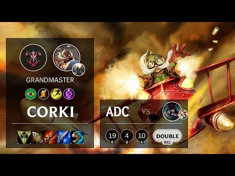 Corki ADC vs Caitlyn - BR Grandmaster Patch 10.18