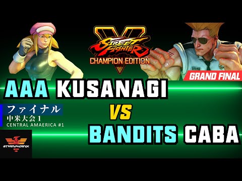 CPT 2020 Online Central America #1 | 中米大会１ - さくら 対 ガイル | SFV CE✨Kusanagi [Sakura] Vs Caba [Guile]