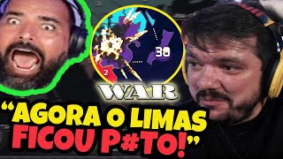 😱BT COMETEU O ERRO DE TENTAR ATACAR O LIMINHA NO JAPÃO! GAULES CHOROU DE RIR COM A PATETADA NO WAR!