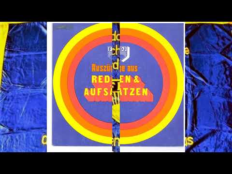 Tondokumente der FDJ - Auszüge aus Reden und Aufsätzen - Ernst Thälmann - Wilhelm Pieck - Honecker